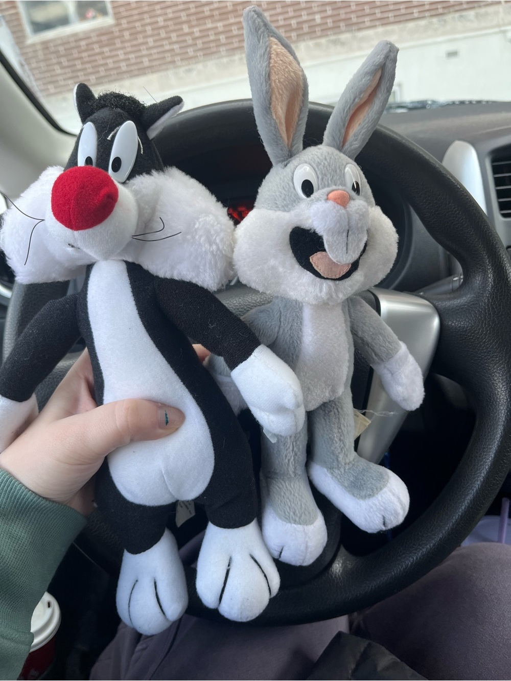 Vintage 90s Sylvester and Bugs Bunny